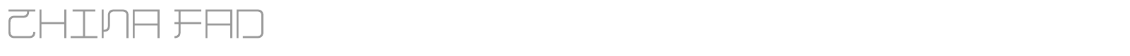 China Fad font preview